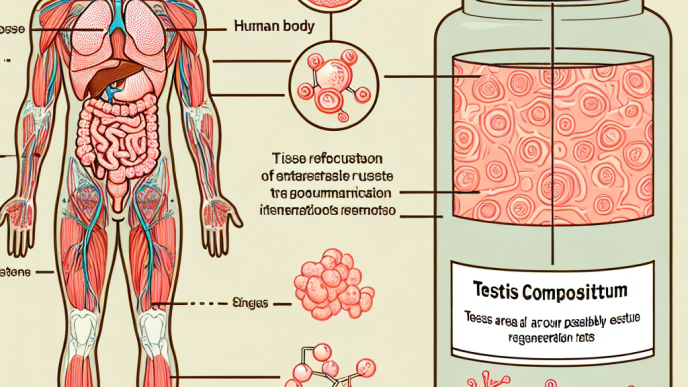 Testis Compositum affecte-t-il le taux de régénération tissulaire ?