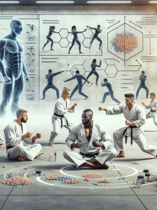 Utilisation des peptides dans les programmes d'arts martiaux